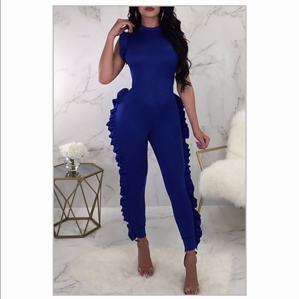 Ruffled Jumpsuit